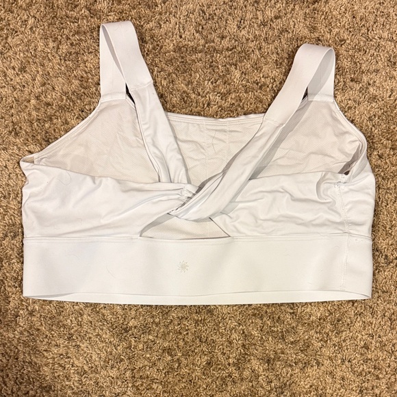 Athleta White Sports Bra - Picture 3 of 3